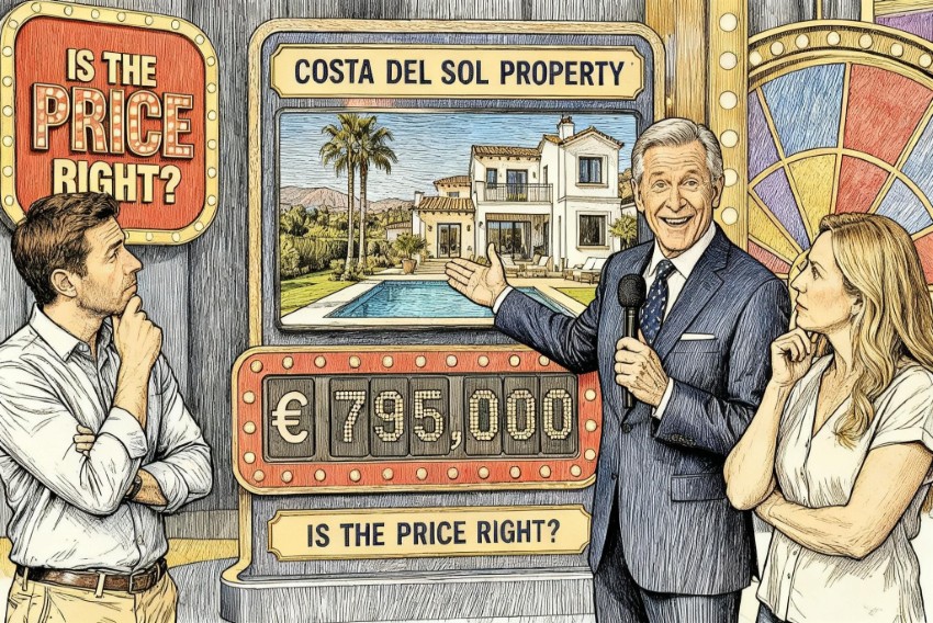 How do Costa del Sol property buyers decide whether the price is right?